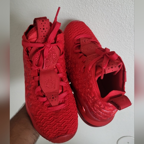 Red Athletic Sneakers - Picture 3 of 6